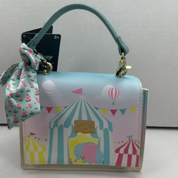 Loungefly Disney Dumbo Circus Tent Crossbody Bag - Picture 5 of 9